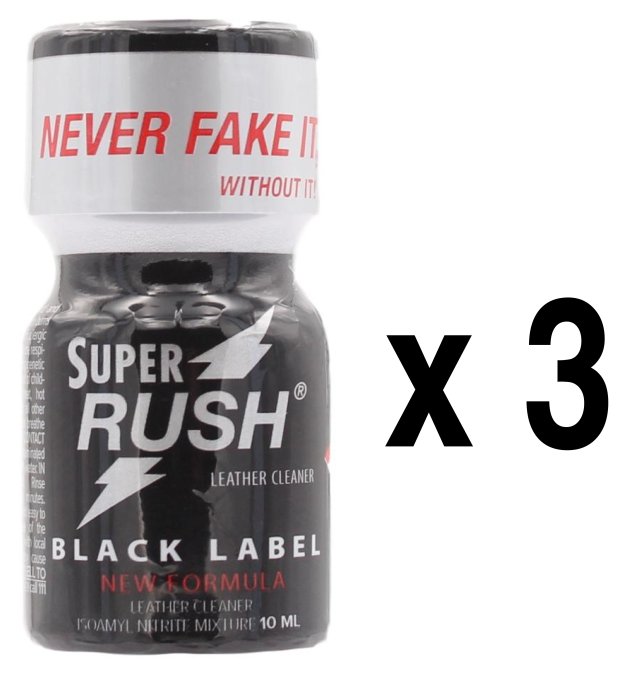 Super Rush Black Label 10ml x3