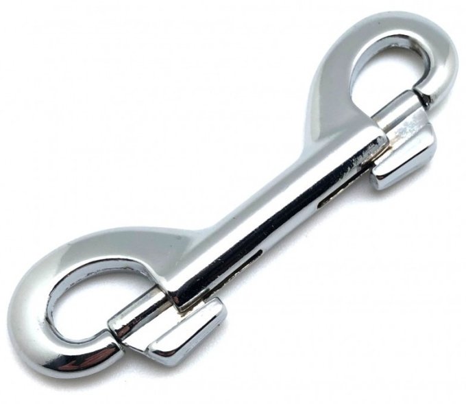 DOUBLE MOUSQUETON 8.8cm