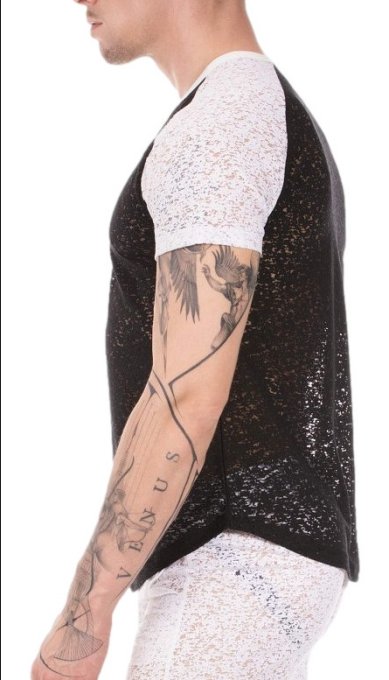 T-shirt Micah Noir-Blanc