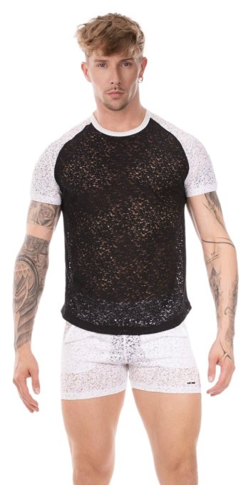 T-shirt Micah Noir-Blanc
