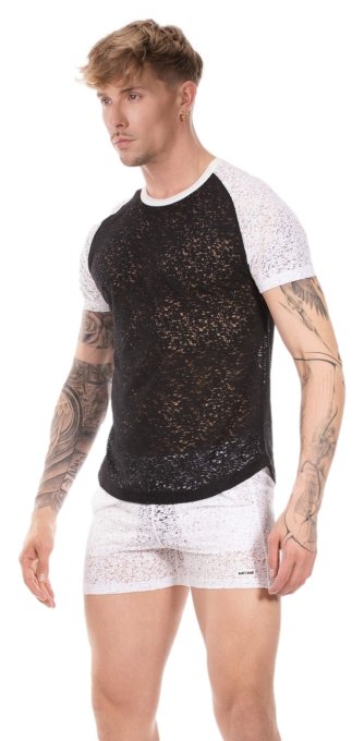 T-shirt Micah Noir-Blanc