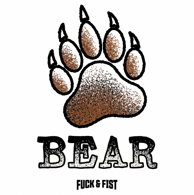 Tatouage temporaire Bear 9 x 6cm