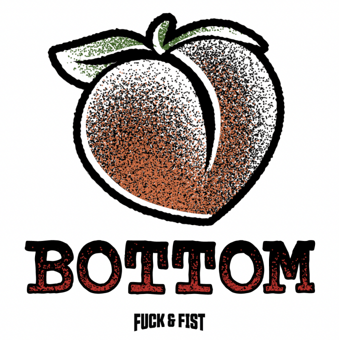 Tatouage temporaire Bottom 9 x 8.5cm