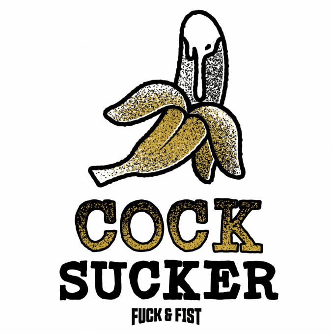 Tatouage temporaire Cock Sucker 9 x 6.5cm