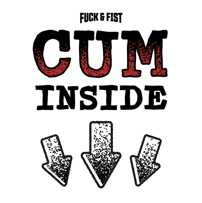 Tatouage temporaire Cum Inside 8.5 x 7cm