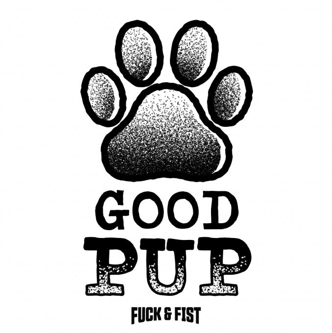 Tatouage temporaire Good Pup 9 x 5.5cm