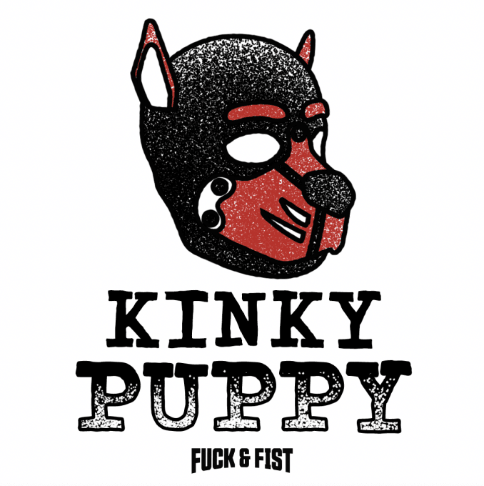 Tatouage temporaire Kinky Puppy 9 x 6.5cm