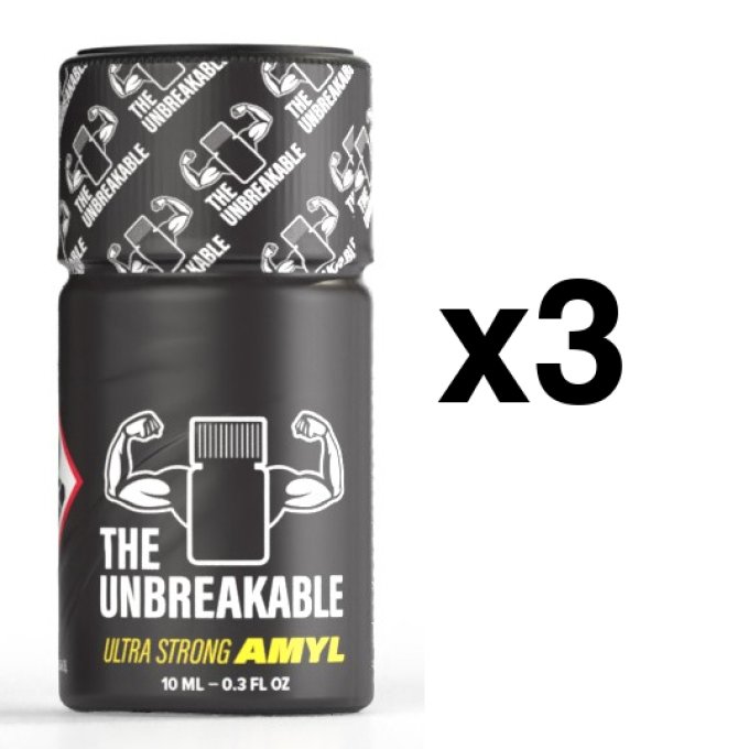 The Unbreakable Amyl 10ml x3