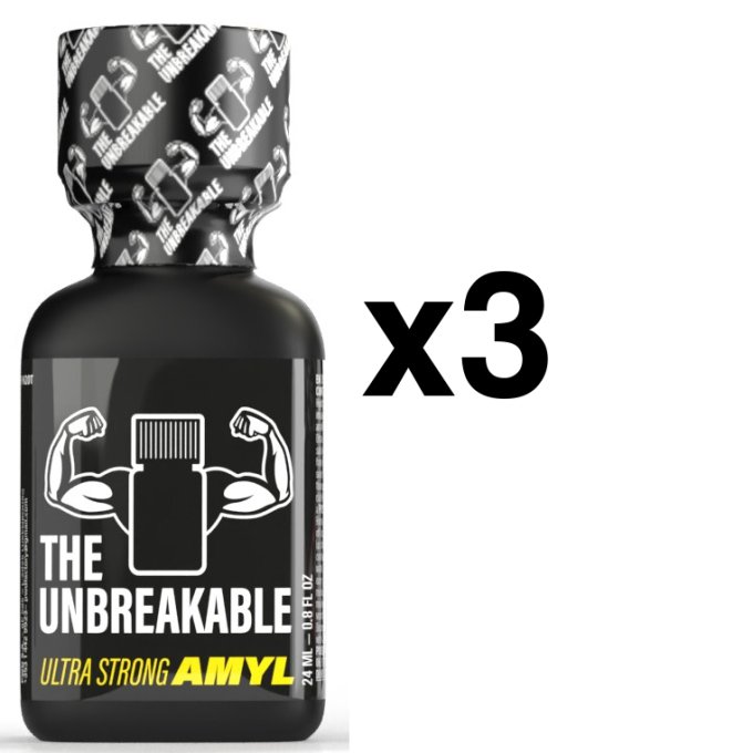 The Unbreakable Amyl 24ml x3