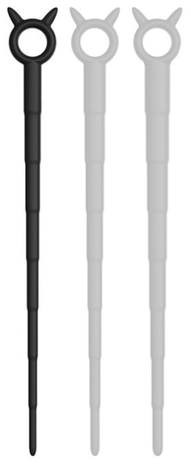 Tige d'urètre Diablo S 25 cm - Diamètre 3 à 10mm