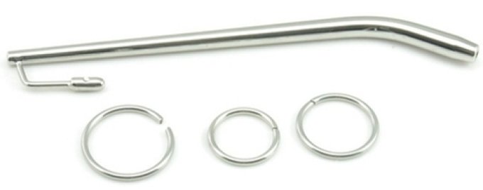 Tige d'urètre percée Benty L 19cm - Diamètre 7.5mm