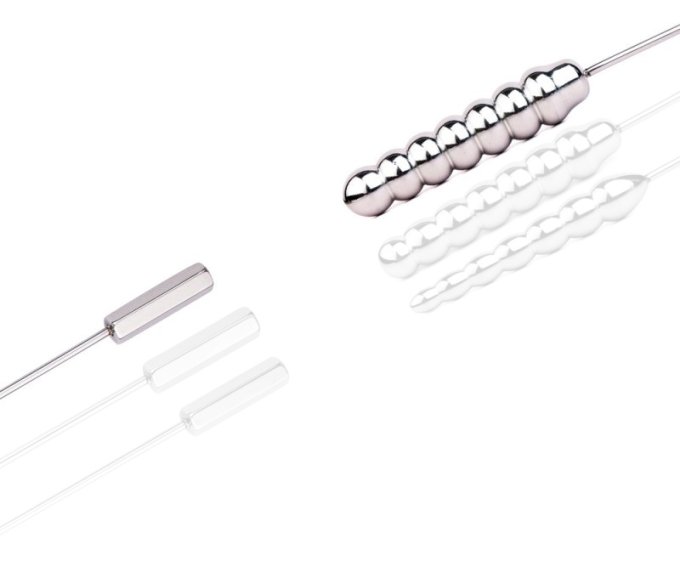 Tige en métal Lonkob L 23 cm - Diamètre 15mm