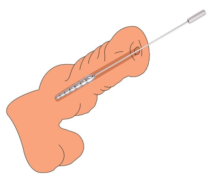 Tige en métal Lonkob L 23 cm - Diamètre 15mm