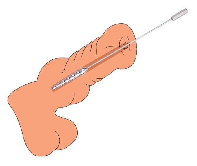 Tige en métal Lonkob S 23 cm - Diamètre 11mm