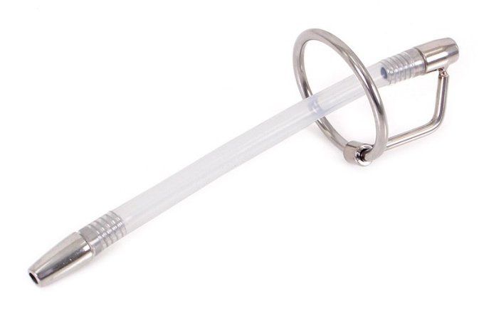 Tige percée Catheter 11cm - Diamètre 7mm