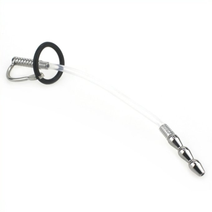 Tige percée pour urètre Marfab 22cm - Diamètre 9mm