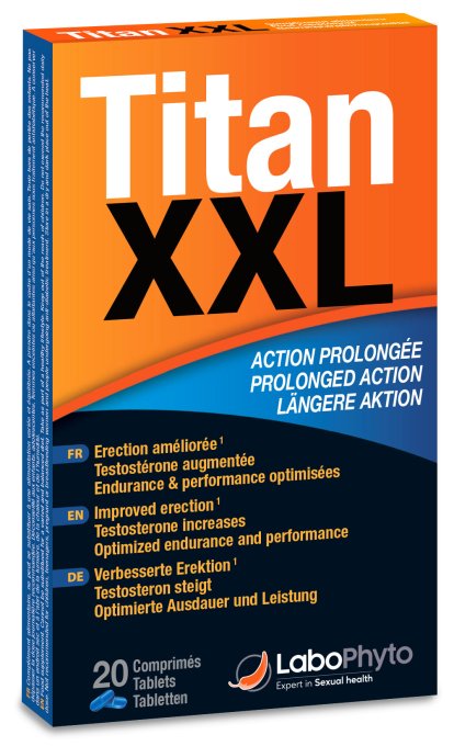 Titan XXL - 20 comprimés