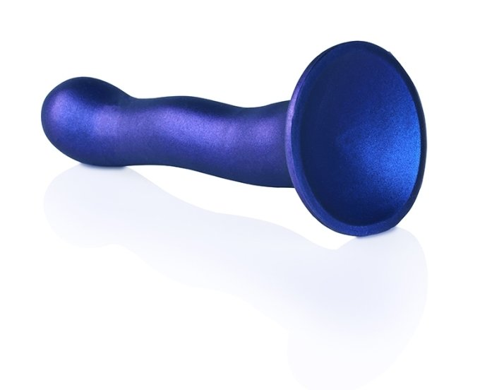 Plug Curvy G-Spot 17 x 3.5cm Bleu