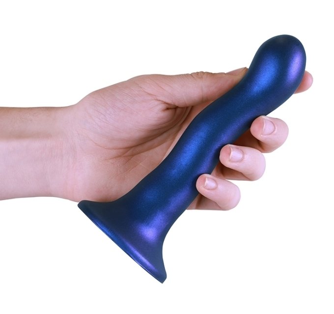 Plug Curvy G-Spot 17 x 3.5cm Bleu