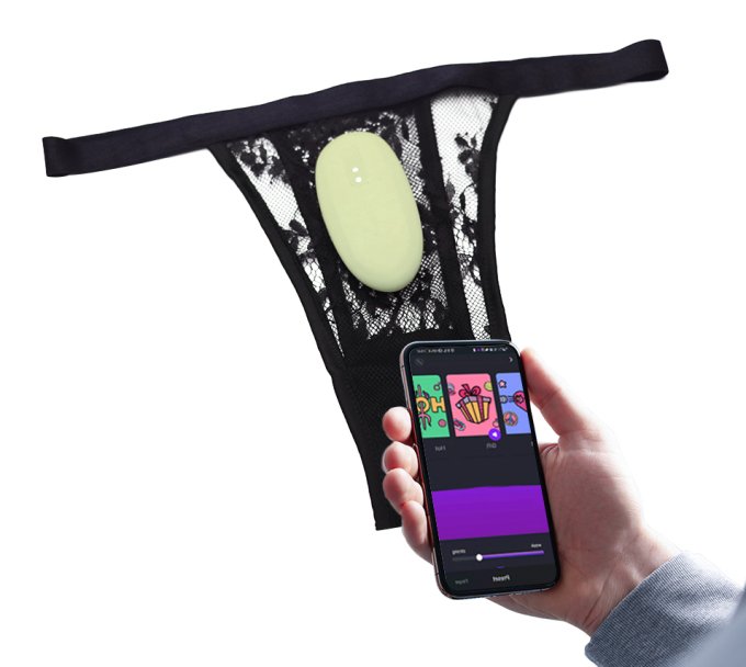Vibro de Culotte Connecté Magic Nyx Vert