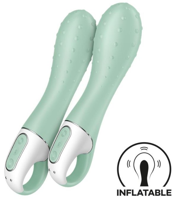 Vibro Point G Gonflable Air Pump Vibrator 3 12 x 4cm