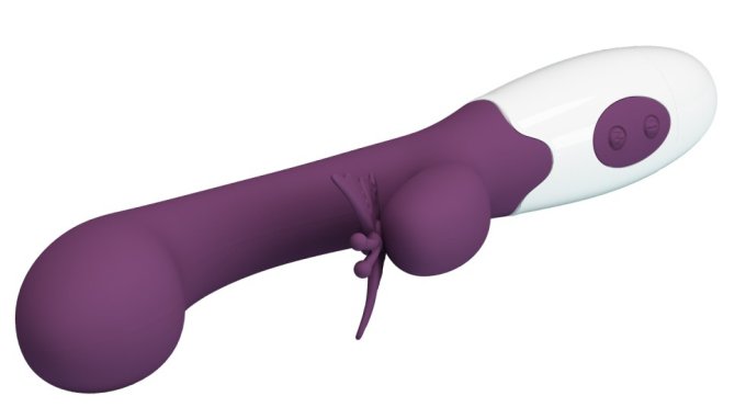 Vibro Rabbit Butterfly Kiss 10 x 3.1cm