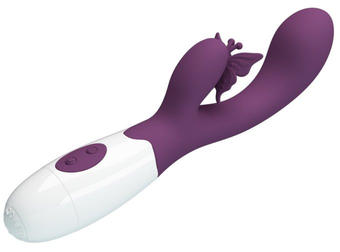 Vibro Rabbit Butterfly Kiss 10 x 3.1cm