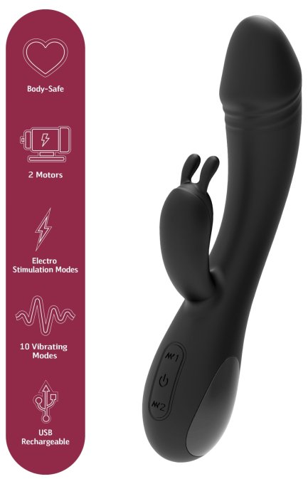 Vibro rabbit électro Estimax 11 x 3.7cm