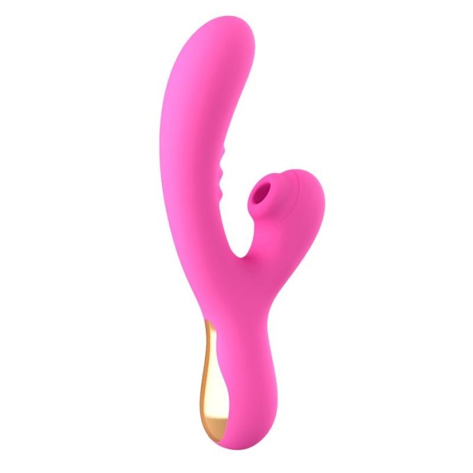 Vibro Rabbit G-Spot Vibrator Action 12 x 3.8cm Rose