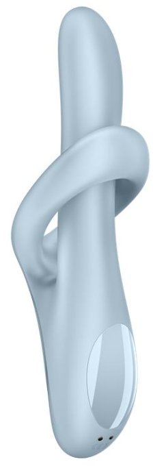 Vibro Rabbit Heat Flex 4 Bleu