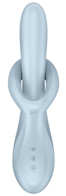 Vibro Rabbit Heat Flex 4 Bleu