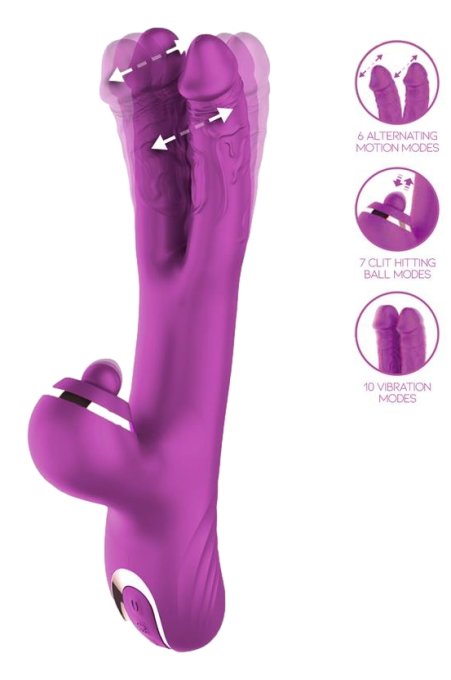 Vibro Rabbit Nico 12 x 3.7cm