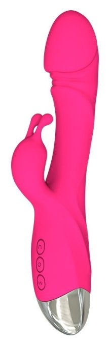 Vibro Rabbit Romeo 21cm Fuchsia