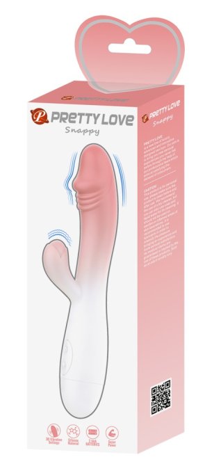 Vibro Rabbit Snappy 9.5 x 3.2cm Bicolore