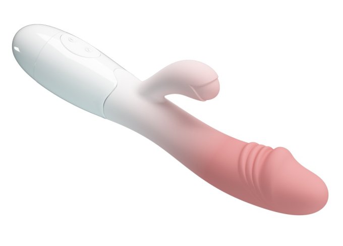 Vibro Rabbit Snappy 9.5 x 3.2cm Bicolore