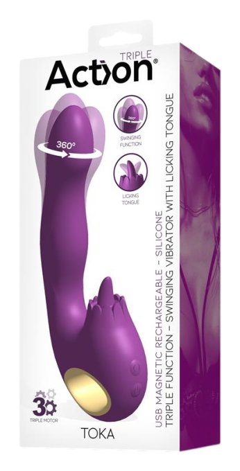 Vibro Rabbit Toka 15 x 3.6cm