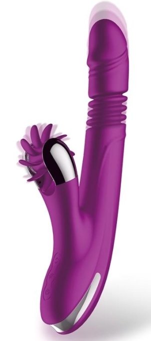 Vibro Rabbit Up & Down 10 x 3.5cm Violet