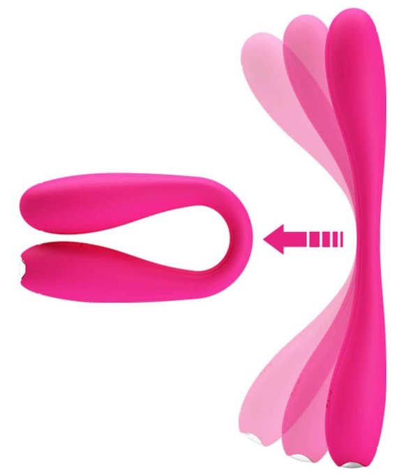 Vibro Yedda Pretty Love 17 x 2.7 cm Rose