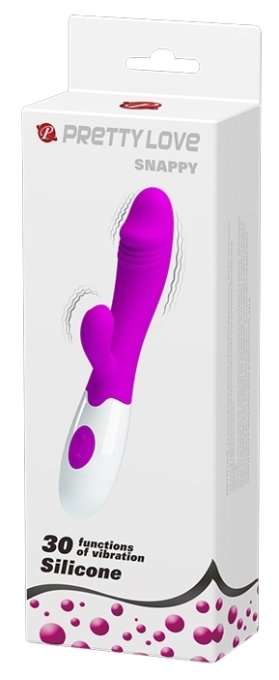 Vibromasseur Rabbit Snappy 9.5 x 3.2cm