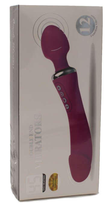 Wand Double pénétration - Mauve 39 mm