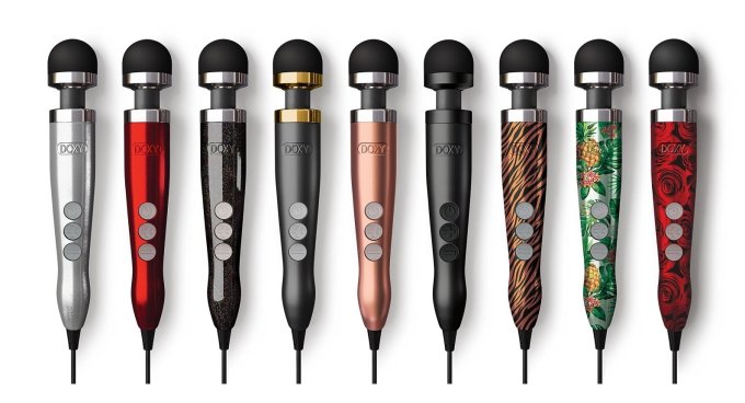 Wand Doxy Die Cast 3 28cm Noir - Tête 45mm