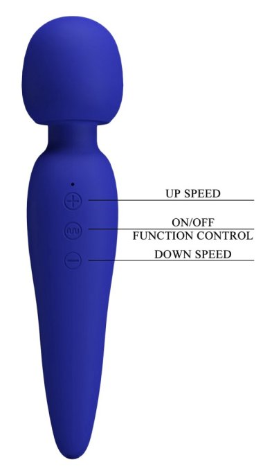 Wand Meredith 21.5cm Tête 50mm Indigo