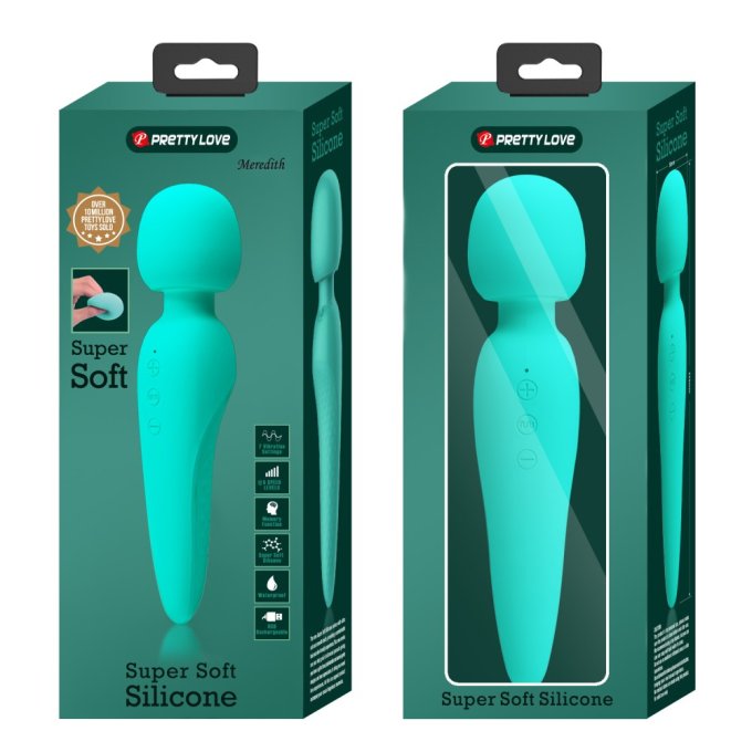 Wand Meredith 21.5cm Tête 50mm Turquoise