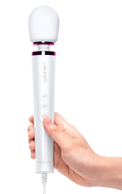 Wand Powerful Petite Plug-In 25cm Tête 47mm Blanc