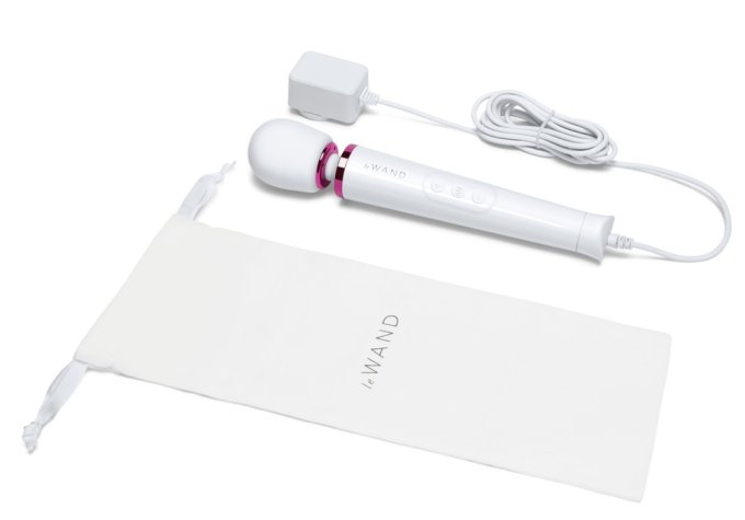 Wand Powerful Petite Plug-In 25cm Tête 47mm Blanc