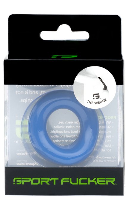 Wedge Cockring Bleu