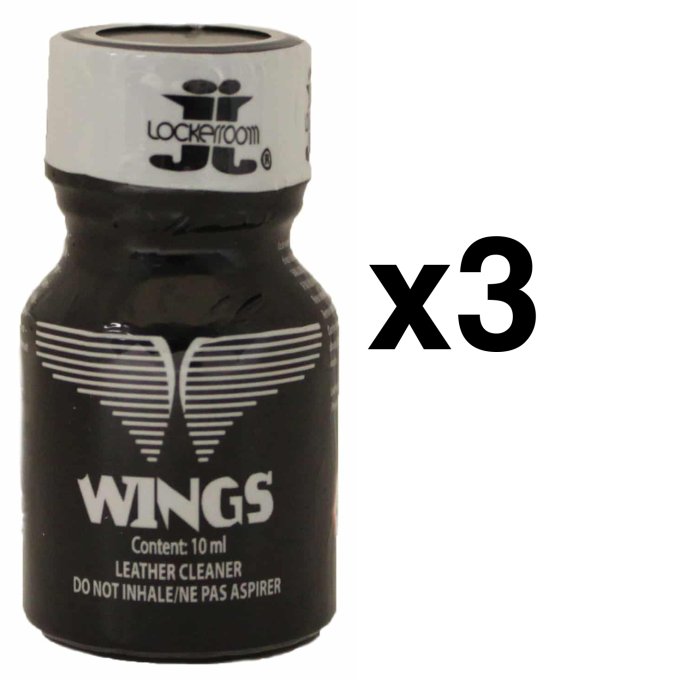 WINGS Black 10ml x3